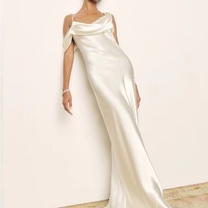 Reformation Ronda silk maxi dress